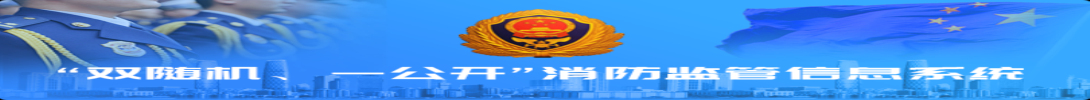 消防双随机