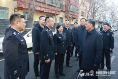 马兴瑞在乌鲁木齐调研安全稳定和产业发展工作