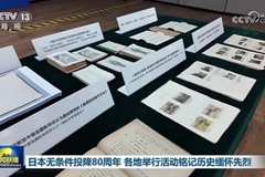 日本无条件投降80周年 各地举行活动铭记历史缅怀先烈