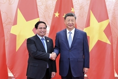 习近平会见越南总理范明政