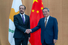 李强会见塞浦路斯总统赫里斯托祖利季斯