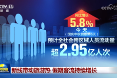 新线带动旅游热 假期客流持续增长