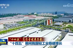 “十四五”期间我国轻工业稳健增长