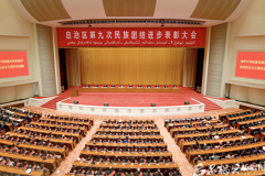 自治区第九次民族团结进步表彰大会举行