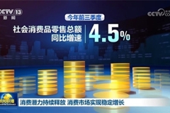 消费潜力持续释放 消费市场实现稳定增长