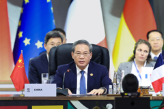 李强出席二十国集团领导人第二十次峰会第二及第三阶段会议