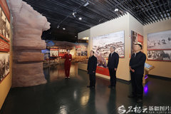 陈小江在兵团石河子市胡杨河市调研